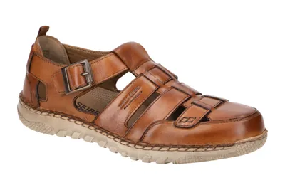 Produktbild von Josef Seibel Slipper gelocht gefloch. modisch in braun, Gr. 47