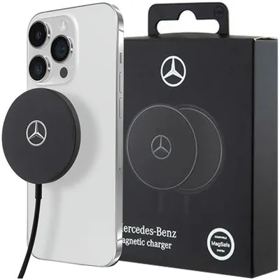 Produktbild von Mercedes 15W Magsafe Induktives Ladegerät - Schwarz