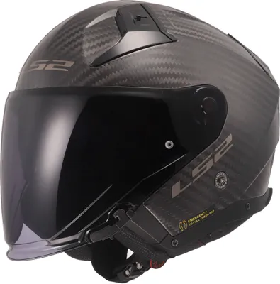 Produktbild von Jet Helm LS2 OF603 INFINITY II CARBON Solid Glänzend größe XL