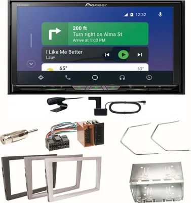 Produktbild von Pioneer AVH-Z9200DAB Android Auto Einbauset für Opel Vectra C Signum Corsa Combo