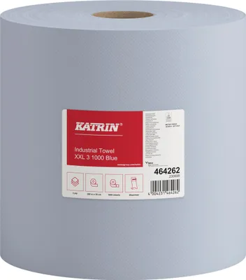 Obrázok produktu pre Katrin čistiaca rolka XXL3 modrá 464262 3-vrstvová 1 000 listov