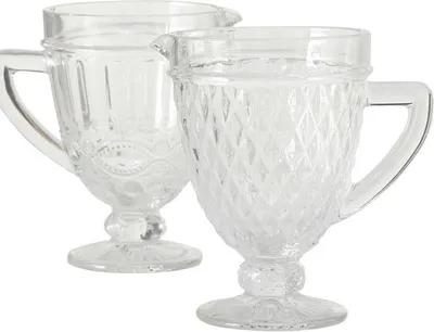 Produktbild von Krug AURORA aus transparentem Glas, 1 Liter Fassungsvermögen, 20 cm Höhe