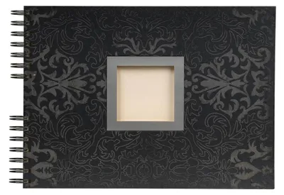 Immagine prodotto di Exacompta Album a spirale Kashmir nero 33x22 cm