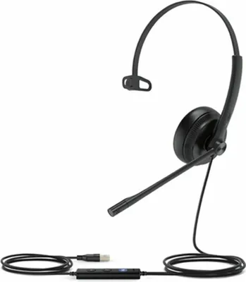 Produktbild von Monaurales USB-Headset mit Schaumstoffpolstern für Teams & PC