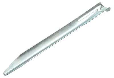 Produktbild von Zelthering 22 cm Metal halbrund