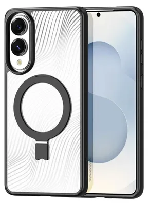 Immagine prodotto di Custodia per Galaxy S25 Edge, Dux Ducis Aimo Mag Magnetic Stand, nero