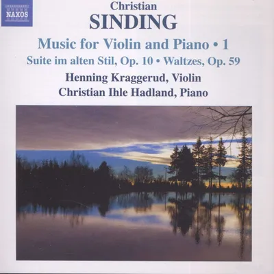 Immagine prodotto di Kraggerud, H: Musica per violino e pianoforte, Vol. 1