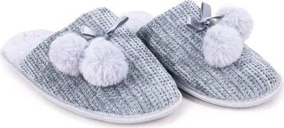 Produktbild von Graue Damenpantoffeln mit Pumps 38-39 YOCLUB