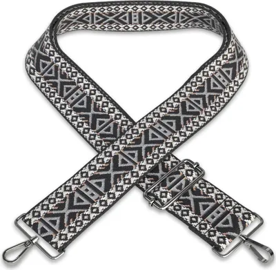 Produktbild von ARTVALL - Taschenband, Umhängeband für Tasche, Schultergurt verstellbar, 85 - 155 cm, Handtaschenband mit Karabiner DIY in Schwarz