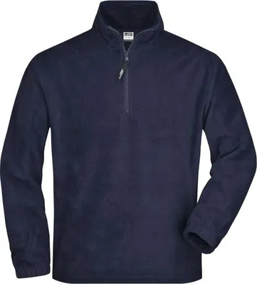 Produktbild von Sweatshirt in schwerer Fleece-Qualität navy, Gr. M