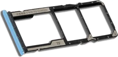 Produktbild von Xiaomi Redmi 10C – Ersatz Dual SIM-Kartenhalter – Blau
