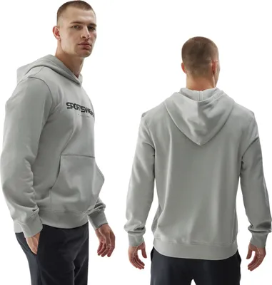 Produktbild von Herren-Kapuzenpullover 4F 4FWAW24TSWSM1259-25S grau r. S