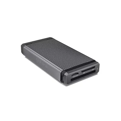 Produktbild von SANDISK PROFESSIONAL SanDisk PRO-READER - CF - MicroSD (TransFlash) - SD - Schwarz - USB 3.2 Gen 2 (3.1 Gen 2) Type-C - 60 mm - 19 mm - 115 mm