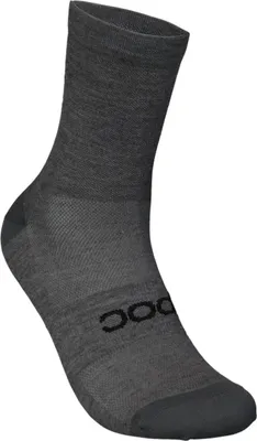 Produktbild von POC Zephyr Merino Mid cyklistické ponožky šedé M