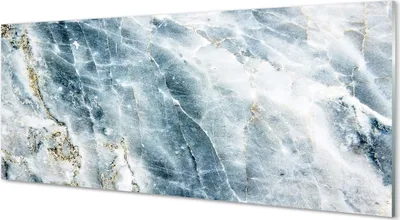 Produktbild von Glasbilder 125x50 Wandkunst Marmorsteinmauer