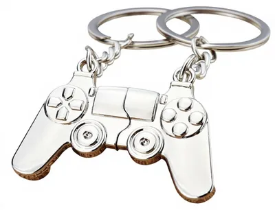 Image de Porte-clés contrôleur - Porte-clés jeux vidéo - Porte-clés duo - Porte-clés contrôleur en 2 pièces - Gamefriends - CHPN