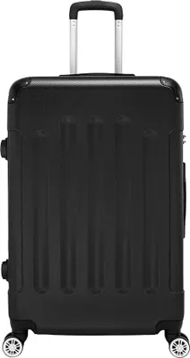 Produktbild von Hartschalenkoffer Reisekoffer-Set Koffer-Set Trolley-Set 3 Stk. ABS Schwarz