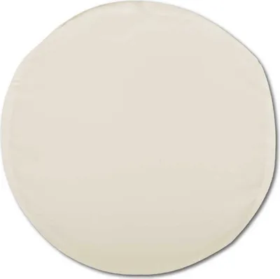 Immagine prodotto di Fodera per cuscino decorativo senza imbottitura, beige, Ø 50 cm – Fodera per cuscino Ellen in poliestere, con cerniera, lavabile, per soggiorno e camera da letto