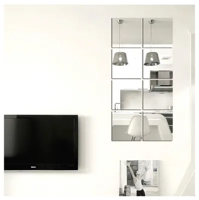Productafbeelding van Ambiance Sticker J-JM225M, zelfklevende spiegelstickers, vinyl, 20 x 20 cm