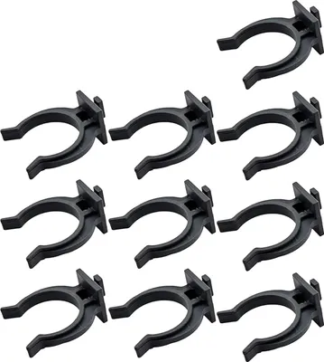 Produktbild von 10 Sockelclips für Küchenmöbel, Befestigungsclips für Möbelbeine, schnelle und werkzeuglose Montage