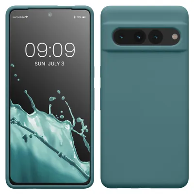 Produktbild von kwmobile Handyhülle für Google Pixel 7 Pro Hülle, für Pixel 7 Pro Case - Hülle Silikon - kabelloses Laden - Arctic Night