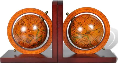 Immagine prodotto di Reggilibri con Globo 2 pz