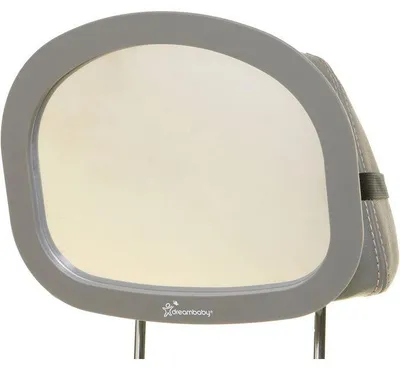 Produktbild von Dreambaby EZY-Fit Auto Rücksitzspiegel, Verstellbar, Großes Weitwinkel, Baby Sicherheit