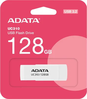 Immagine prodotto di Adata ADATA UC310 Unità flash USB da 128 GB USB Type-A 3.2 Gen 1 (3.1 Gen 1) Bianco