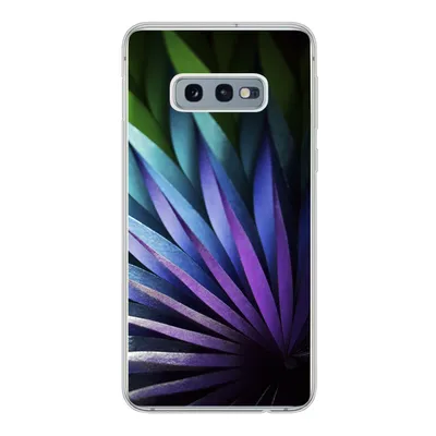 Produktbild von MuchoWow® Handyhülle Schutzhülle Hülle für Samsung Galaxy S10e Blumen - Geometrie - Abstrakt Silikon Softcase Handy Hülle - Handy