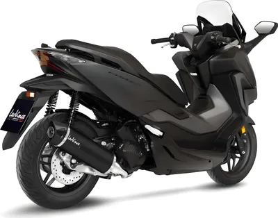 Image de Système complet LeoVince en acier inoxydable SBK NERO pour HONDA FORZA 125 avec catalyseur