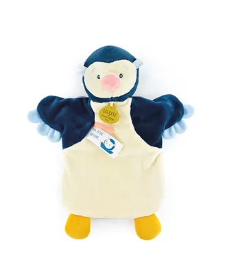 Image de Doudou Peluche Pingouin Marionnette 25 cm
