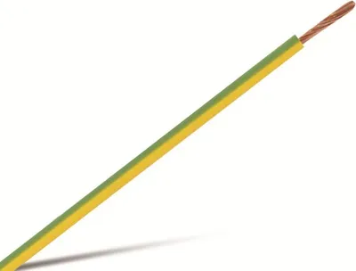 Zdjęcie produktu dla Skrętka H07V-K 10 mm², 10 m, zielono-żółta