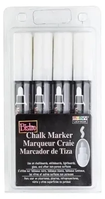 Immagine prodotto di Gessetti Bistro Chalk, confezione da 4 - Marvy