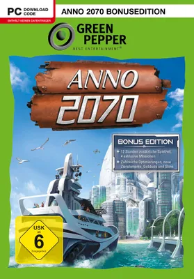 Produktbild von Anno 2070 PC Bonusedition Budget