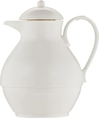 Produktbild von Helios Isolierkanne Nostalgie 1,0 l weiß