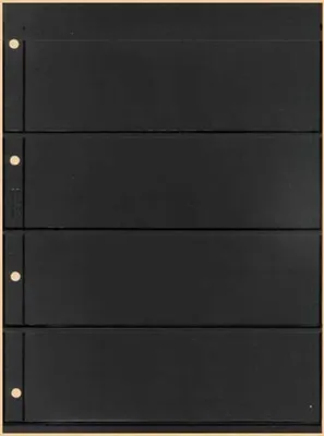 Produktbild von 10x KOBRA-Einsteckblatt, schwarz Nr. E24