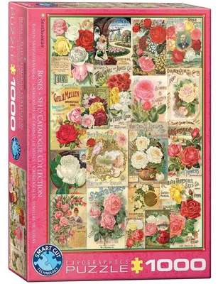 Produktbild von EUROGRAPHICS Puzzle Saatgutkatalog: Rosen 1000 Teile