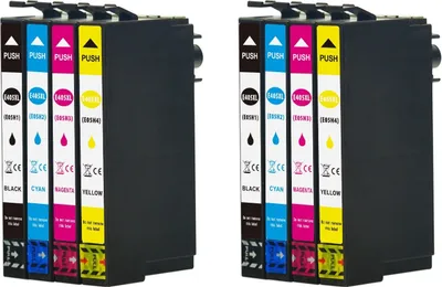 Produktbild von 2 Sets Tintenpatronen kompatibel mit Epson 405 XL Black, Cyan, Magenta, Yellow für WorkForce WF-7310 DTW, WF-7830 7835 7840 3820 3825 4820 4825 4830