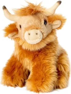 Image de Living Nature Jouet en peluche Highland Cow Jouet vache