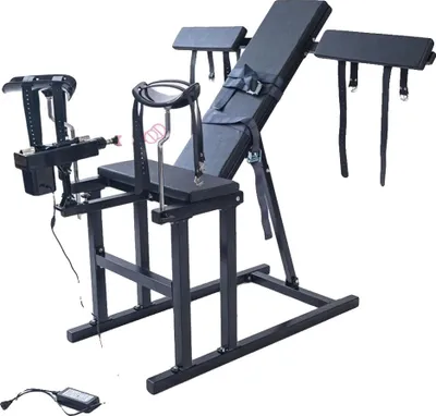 Produktbild von Sexstuhl, langlebiges Material, ergonomisches Design, mit Maschinen-Set