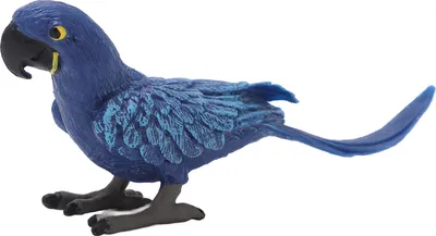 Produktbild von Blauer Ara-Modell, echter, lebendiger Papagei, umweltfreundliches Vogelgeschenk für die Spielzeugdekoration der Früherziehung