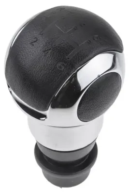 Image de Pommeau de levier de vitesses, Citroën, Ds3, Ds4, 6 vitesses, métal, chrome