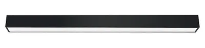 Productafbeelding van IMMAX NEO LITE LUNGO slim plafondarmatuur, 120 cm, 38W, 2882lm, met BEACON-ondersteuning, Wi-Fi, TUYA, zwart