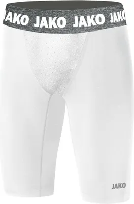 Image de Jako Compression 2.0 Cuissard Mi-Long Enfants - Blanc  | Taille: 152