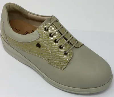 Produktbild von Finn Comfort Prophylaxe 96500 Damen Halbschuh Leder Freizeit, Farbe:creme, Größe:5.5