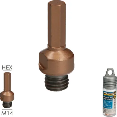 Produktbild von M14-Adapter zum Bohren von Spikes, Schleifer zum Bohren-Adapter