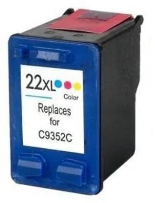Produktbild von Druckerpatrone kompatibel mit HP 22 XL -  HP C9352CE, C9352AE