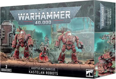 Produktbild von Warhammer 40.000 Adeptus Mechanicus Kastelan Robots