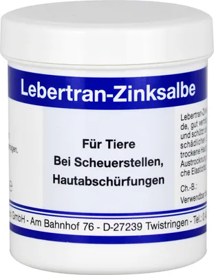 Produktbild von Pharmamedico Lebertran-Zinksalbe, 100 g Salbe