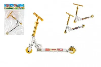 Obrázok produktu pre Plastová kolobežka na prsty 10 cm vo vrecku